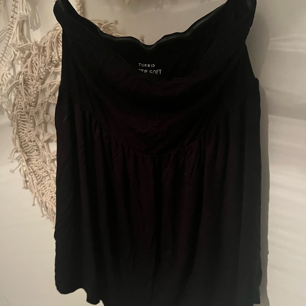 Torrid Women's Black Top sleeveless